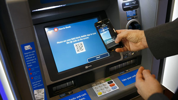ATM cash withdrawal using UPI
